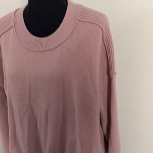 Evereve Mauve Crew Neck Sweater